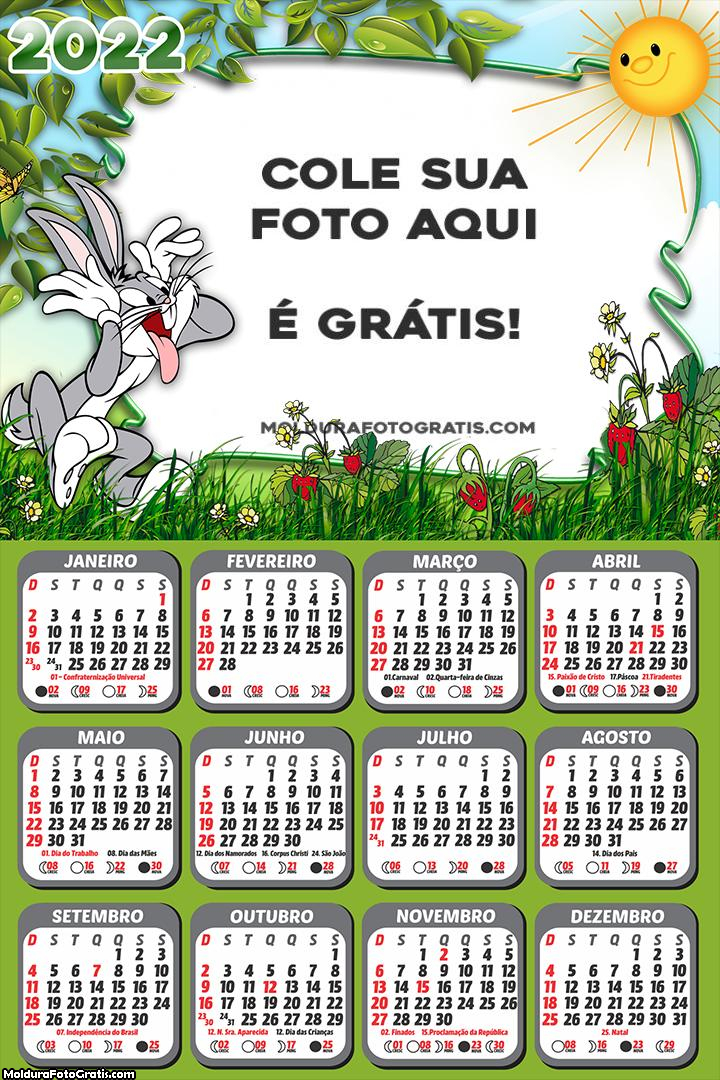 Calendário Pernalonga 2022