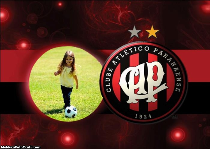 Atlético Paranaense Montagem de Foto