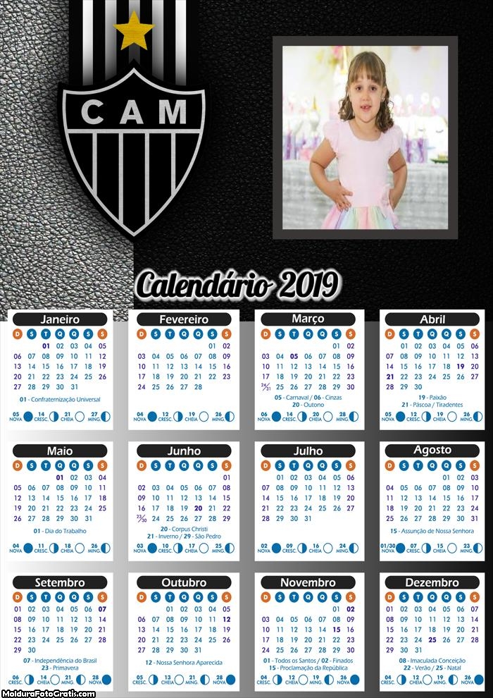 Calendário do Atlético Mineiro 2019