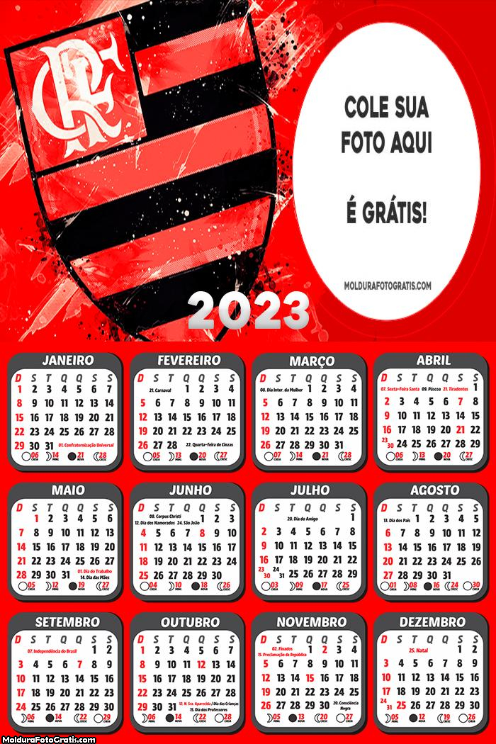 Calendário Mengão 2023