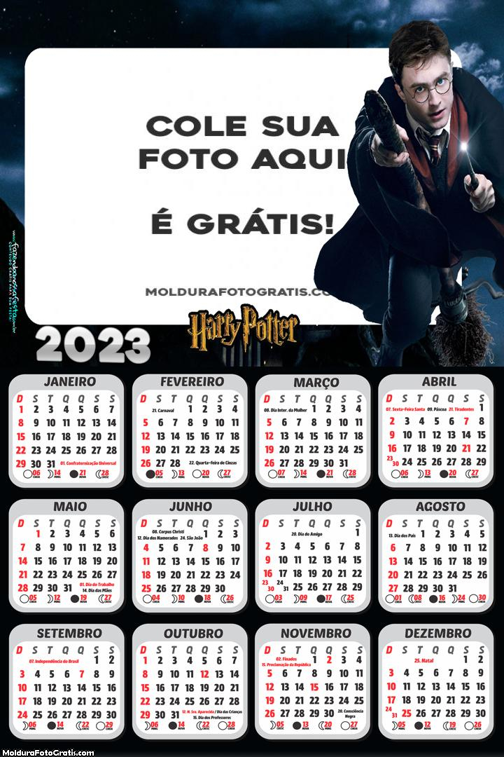 Calendário Harry Potter e a Pedra Filosofal 2023