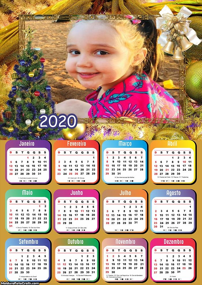 Calendário Árvore Natalina 2020