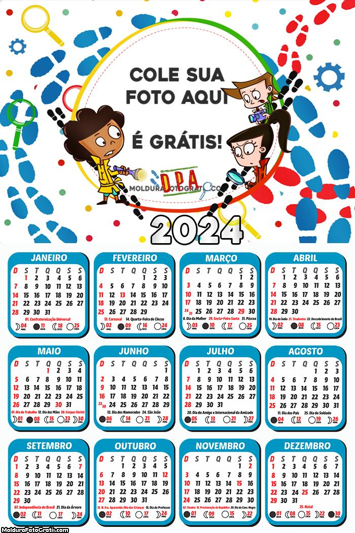 Calendário DPA Desenho 2024