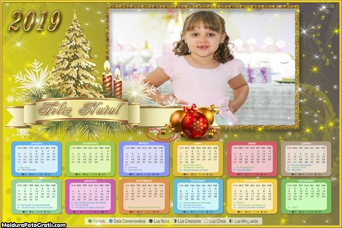 Calendário Lindo Natal 2019