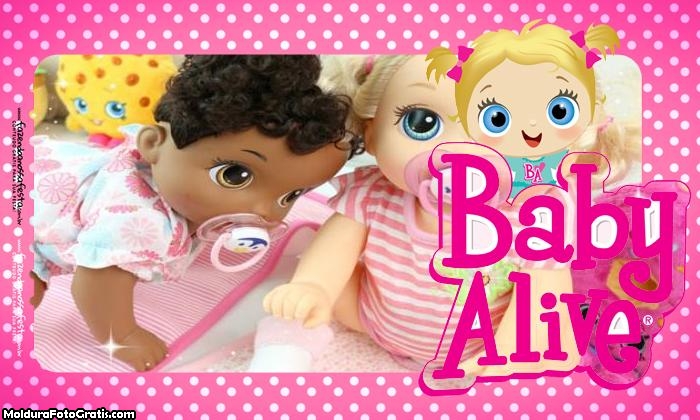 Moldura Baby Alive