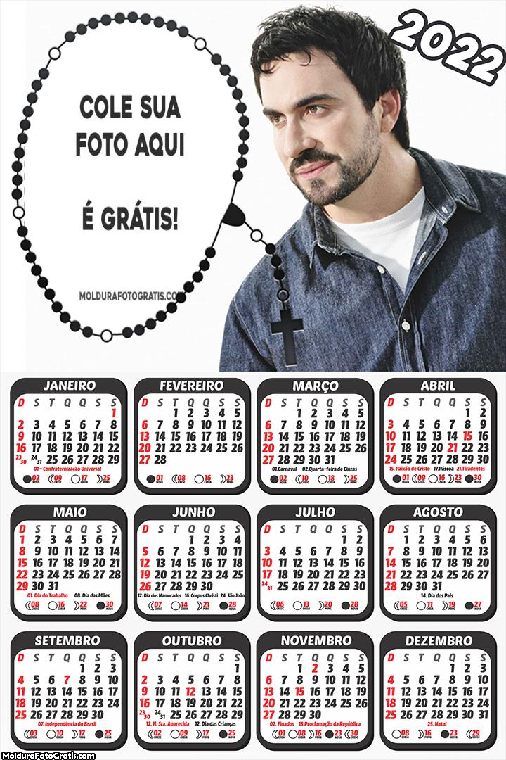 Calendário Padre Fábio de Melo 2022