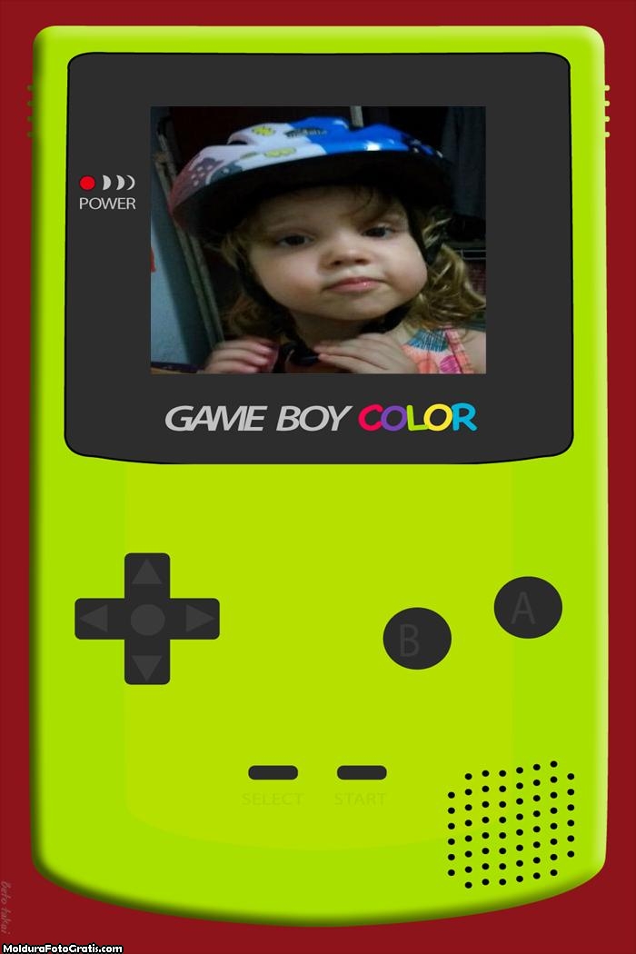 FotoMoldura Mini Game Boy Tecnologia