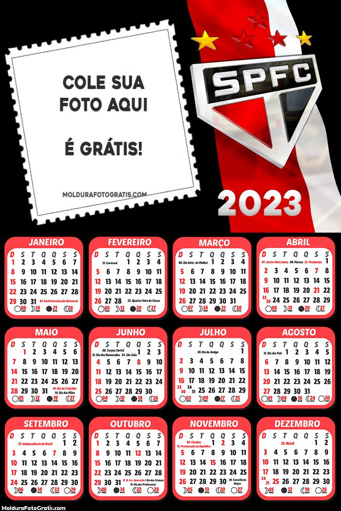 Calendário São Paulo FC 2023