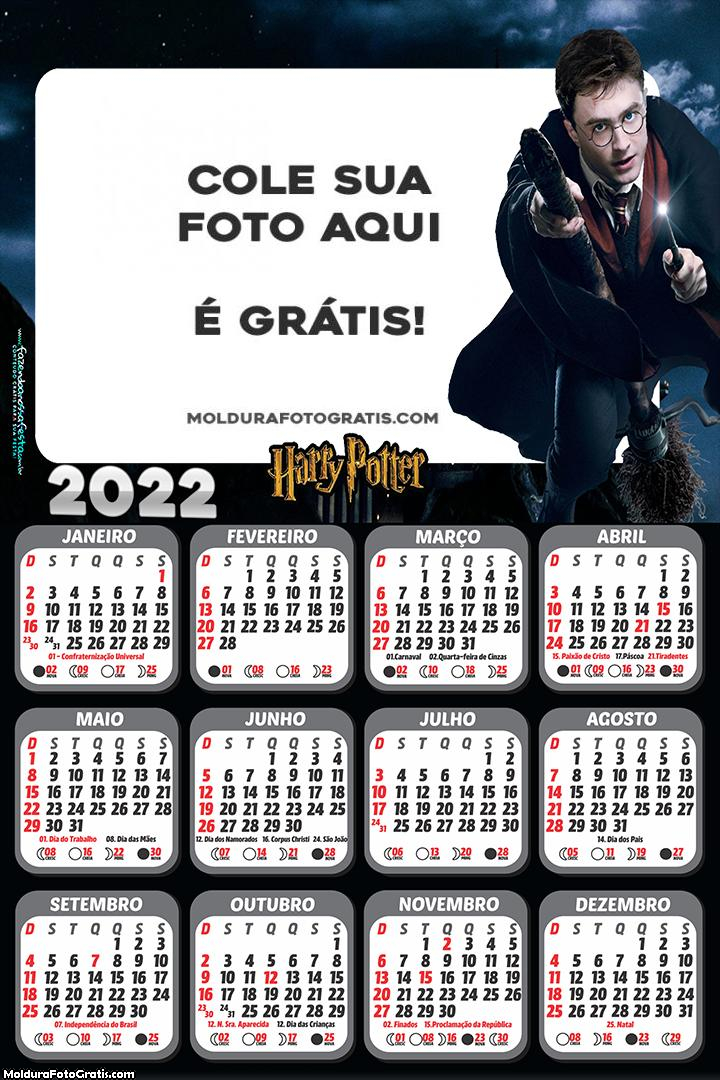 Calendário do Harry Potter Filme 2022