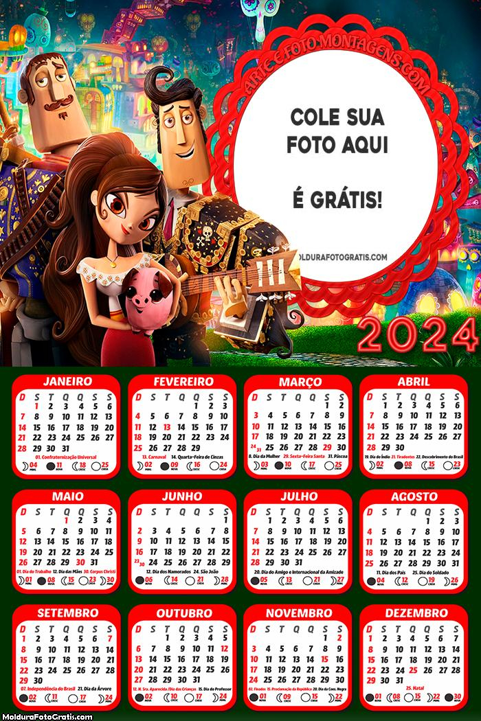 Calendário Festa No Céu 2024