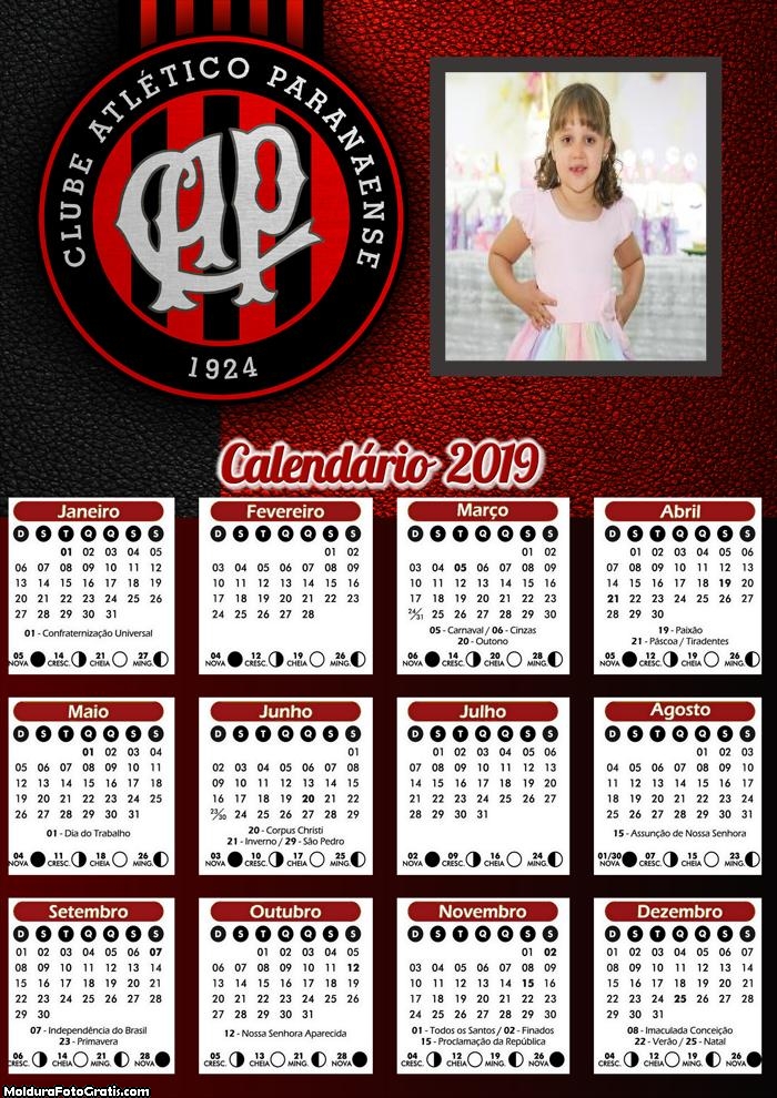 Calendário do Atlético Paranaense