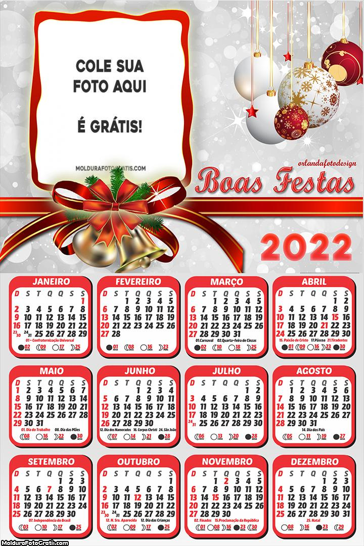 Calendário Boas Festas 2022