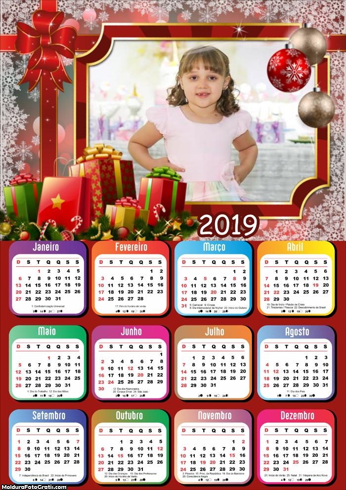 Calendário Melhor Presente de Natal 2019