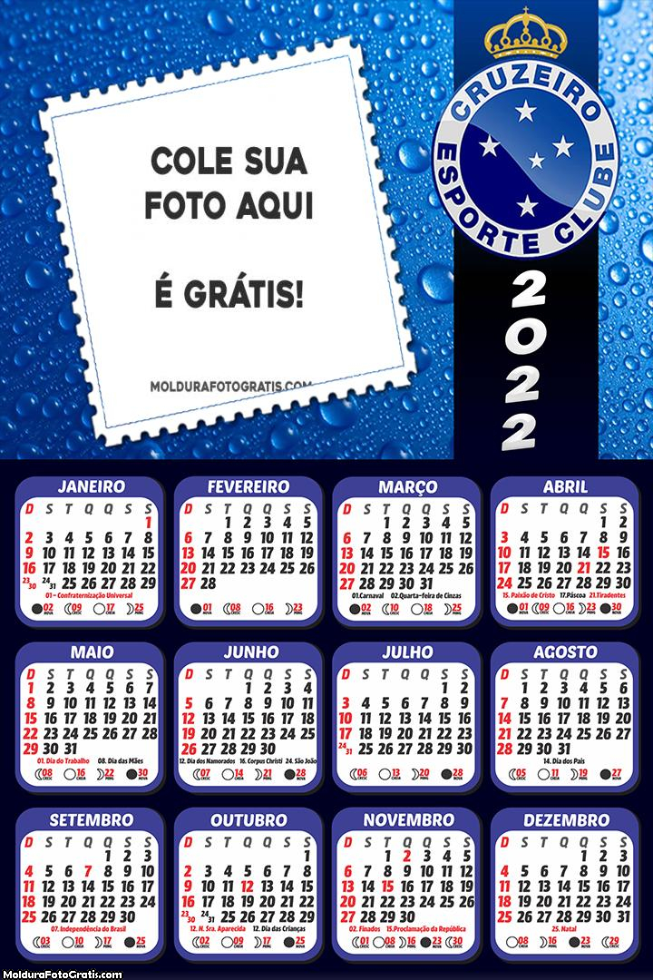Calendário do Cruzeiro Futebol 2022