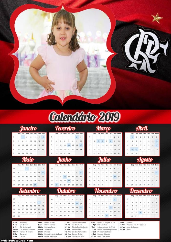 Calendário do Megão 2019