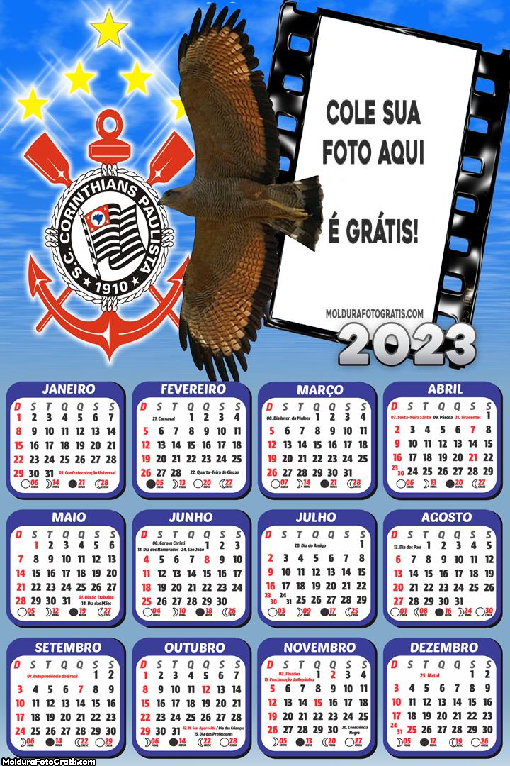 Calendário Corinthians Gavião 2023