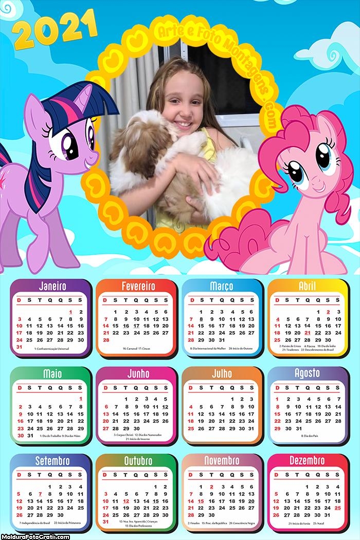 Calendário myLittlePony 2021