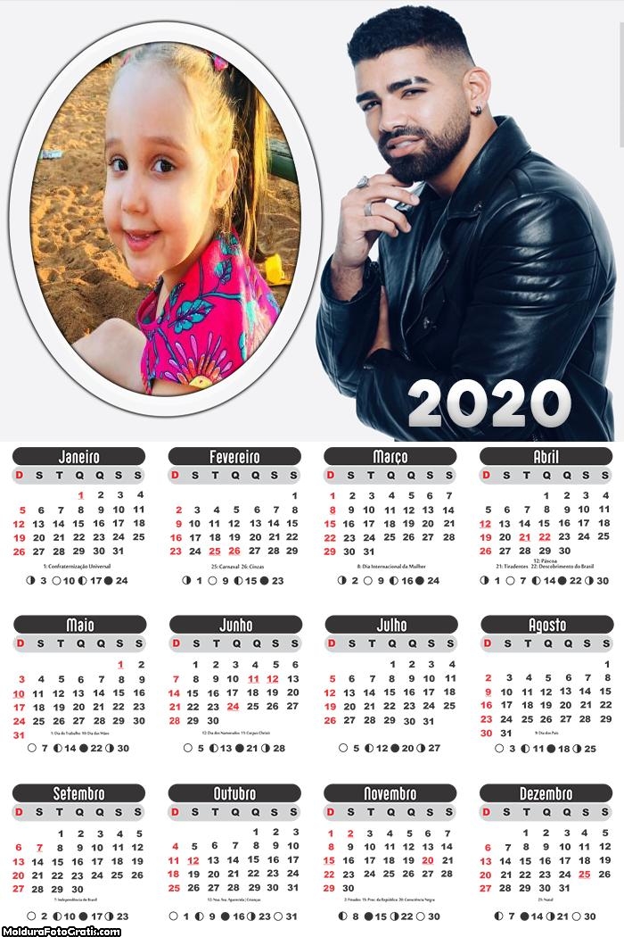 Calendário do Dilsinho 2020