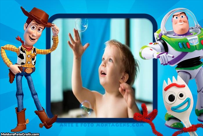 Montagem de Foto Woody Buzz Garfinho