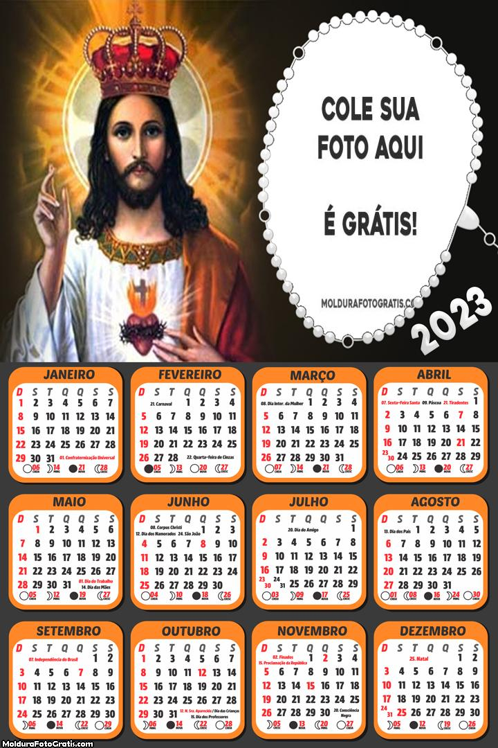 Calendário Jesus Cristo Nosso Senhor 2023