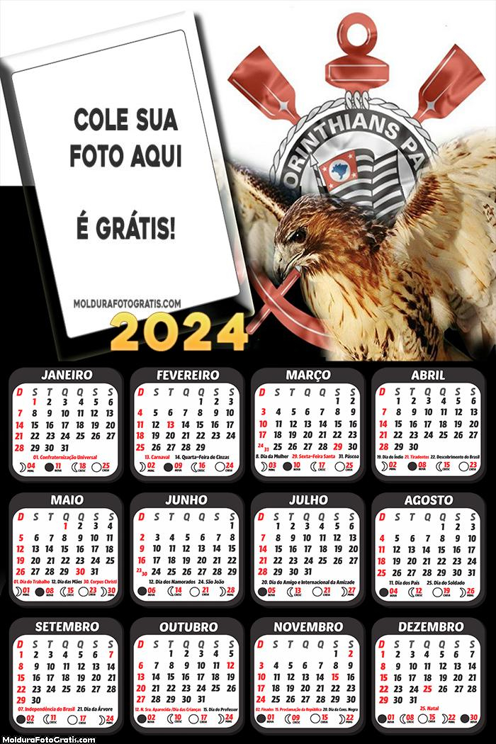 Calendário Corinthians Águia 2024