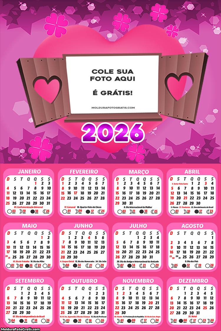 Calendário Palmeiras Minha Paixão