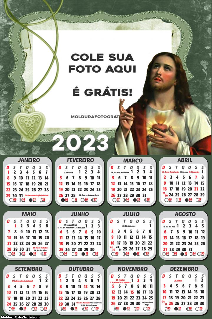 Calendário de Jesus 2023