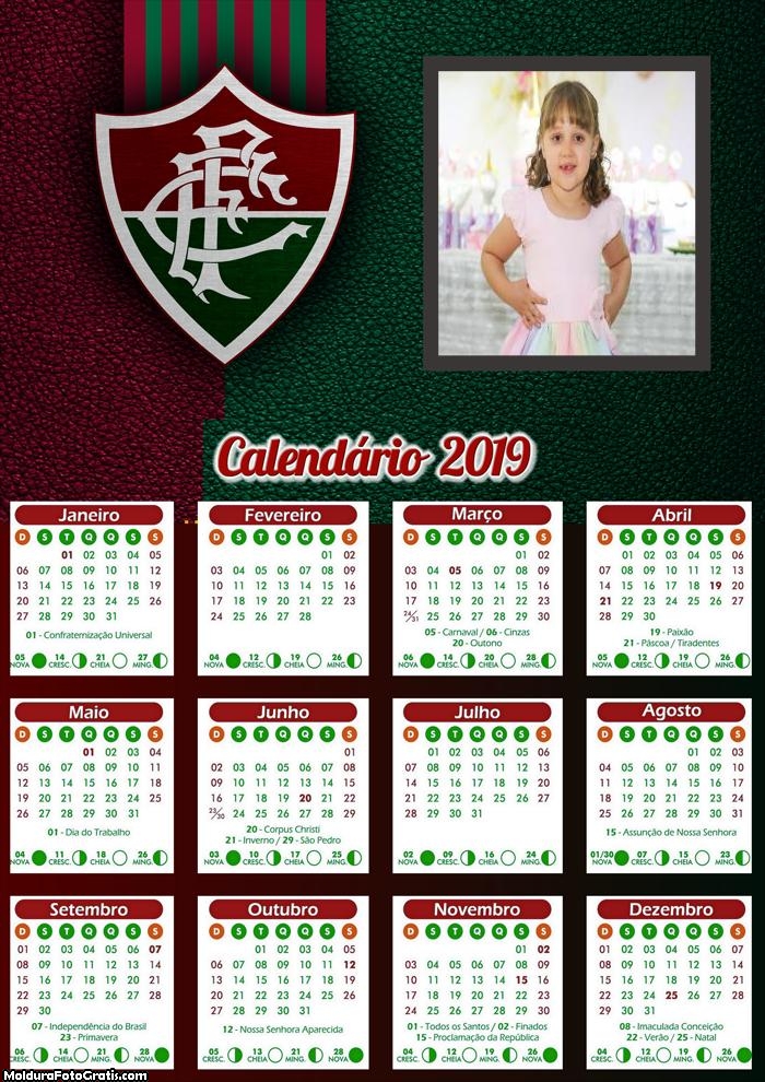 Calendário do Fluminense 2019