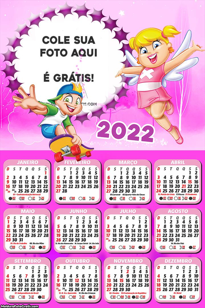 Calendário Xuxinha 2022