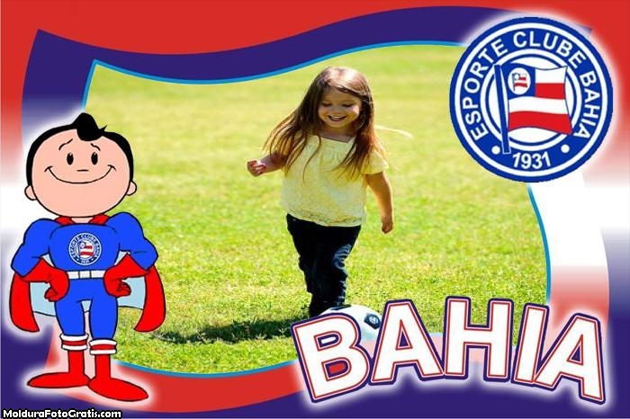 Bahia Time Futebol Moldura