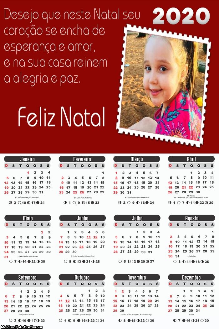 Calendário Natalino 2020