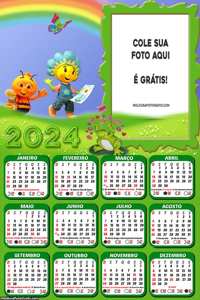 Calendário Fifi e os Floriguinhos 2024