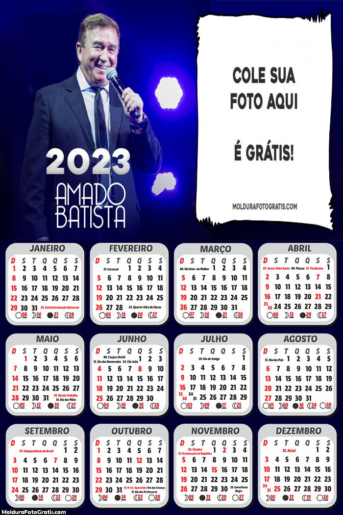 Calendário Amado Batista 2023