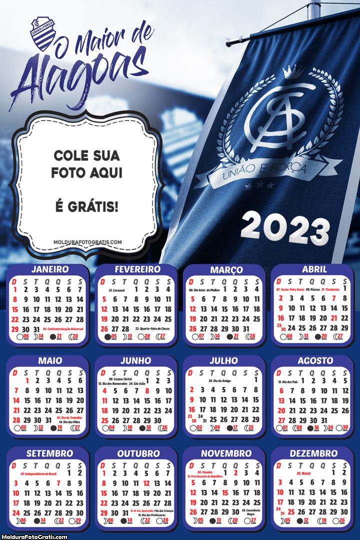 Calendário Alagoas Futebol 2023