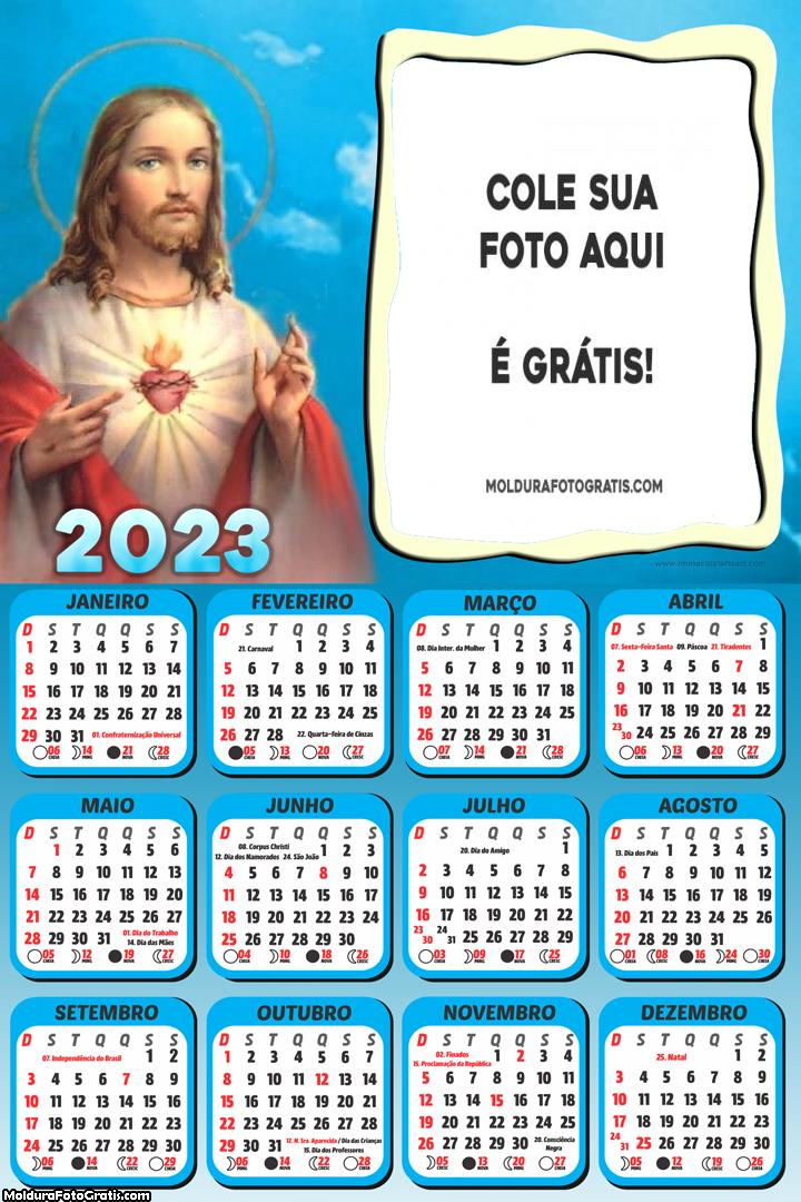 Calendário Cristo 2023