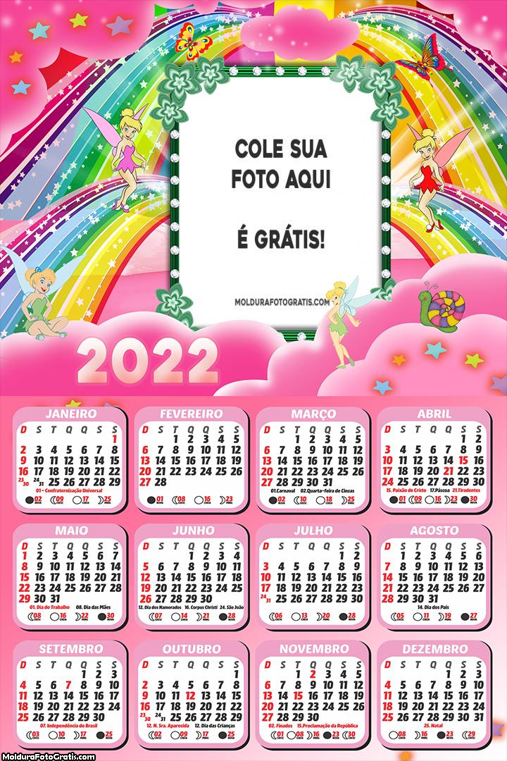 Calendário Fantasia 2022