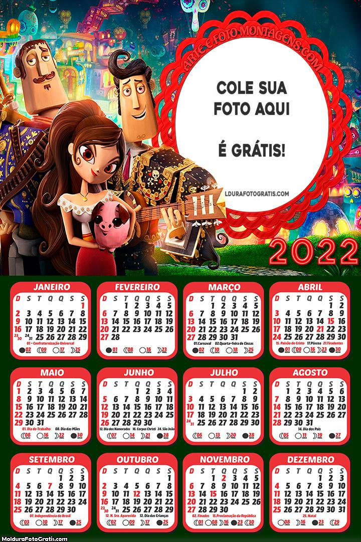 Calendário Festa no Céu 2022