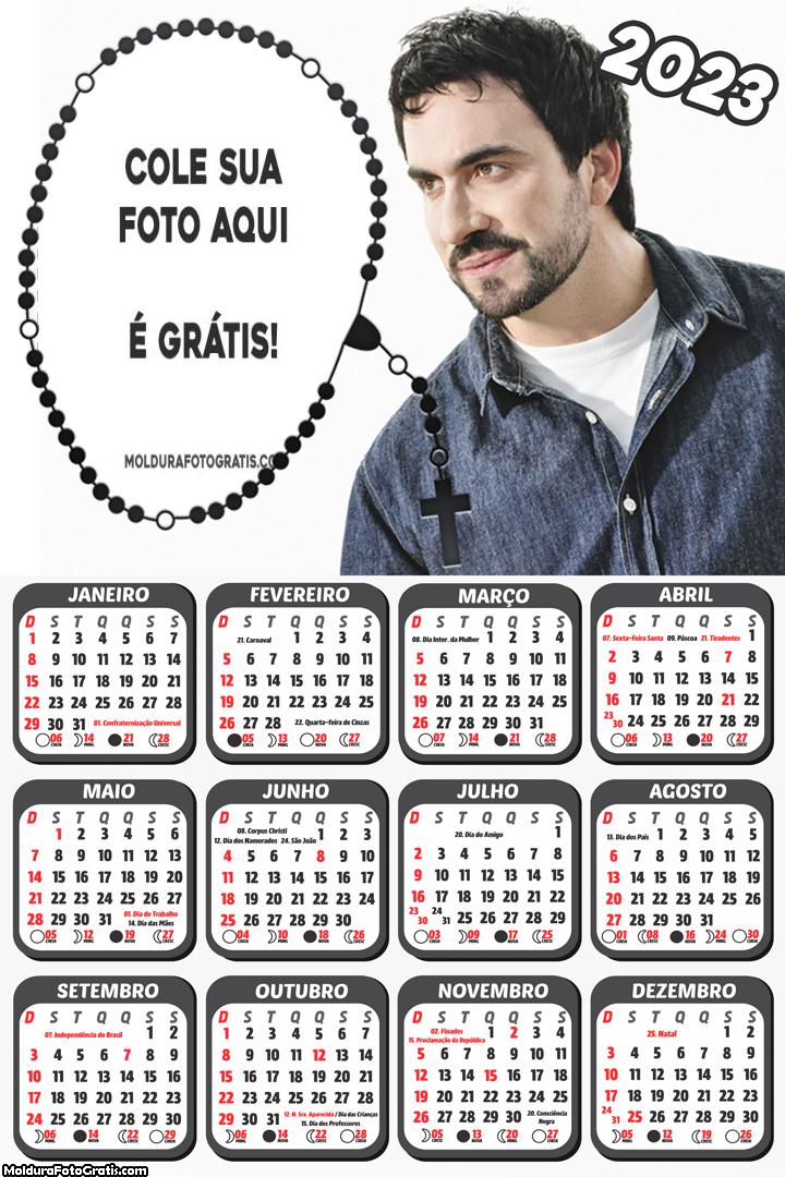 Calendário Padre Fábio de Melo 2023