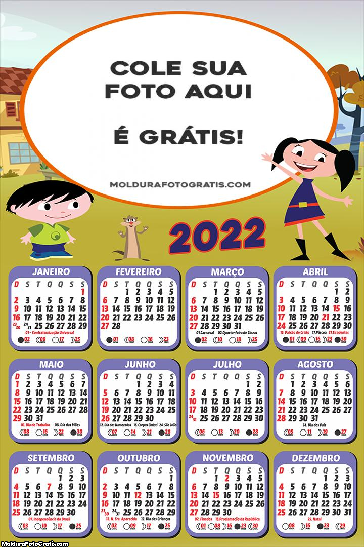 Calendário Show da Luna 2022