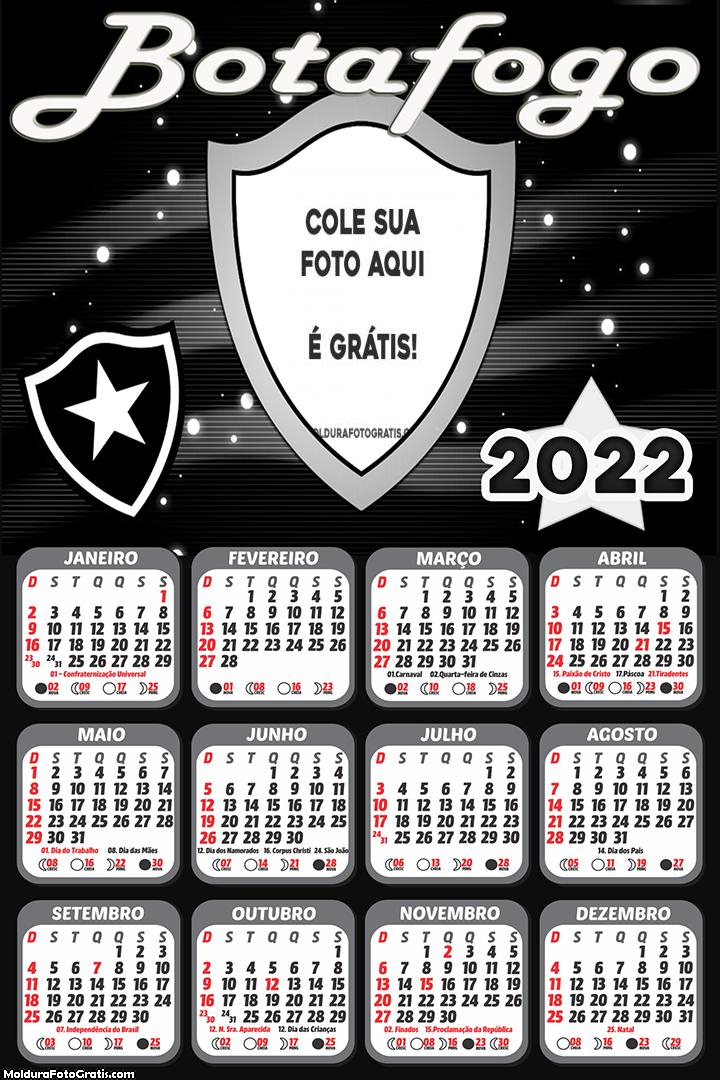 Calendário Botafogo 2022