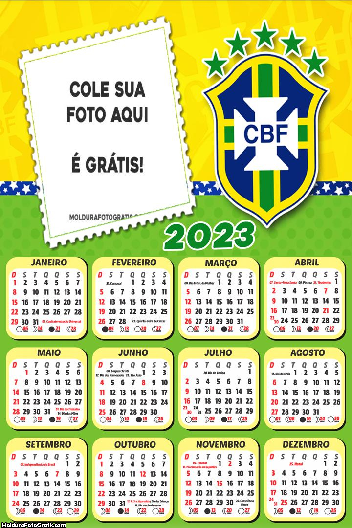 Calendário CBF Brasil 2023