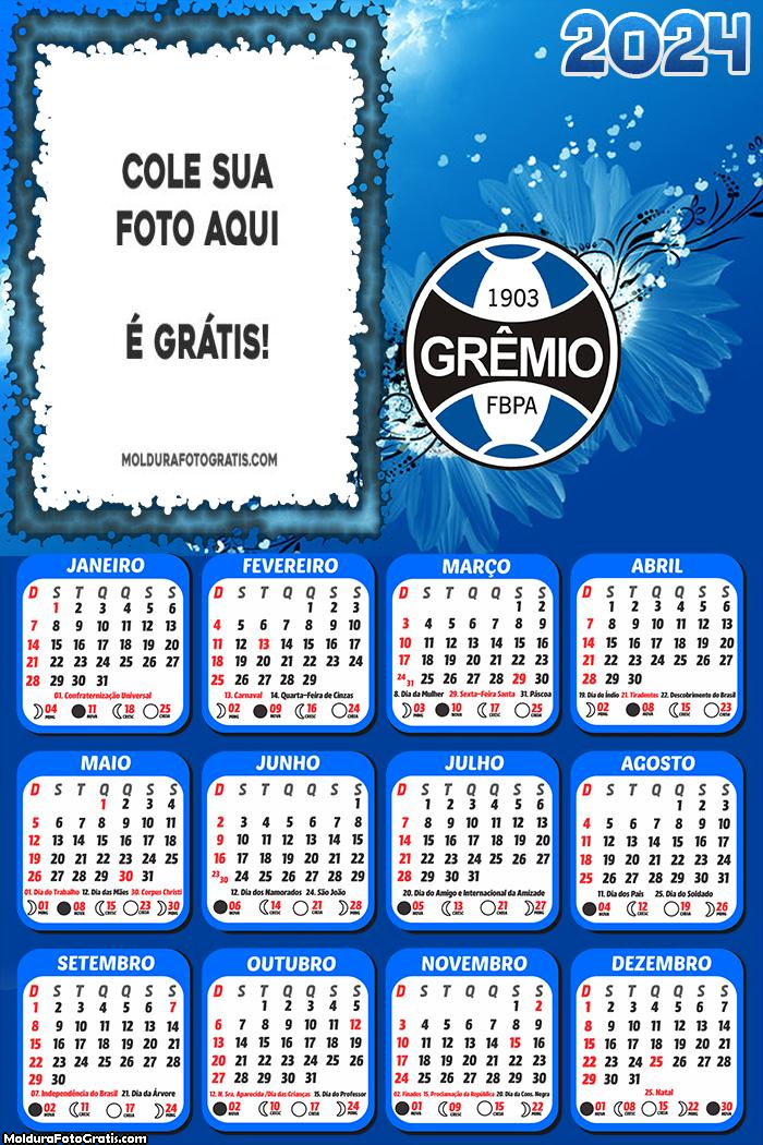 Calendário Grêmio 2024