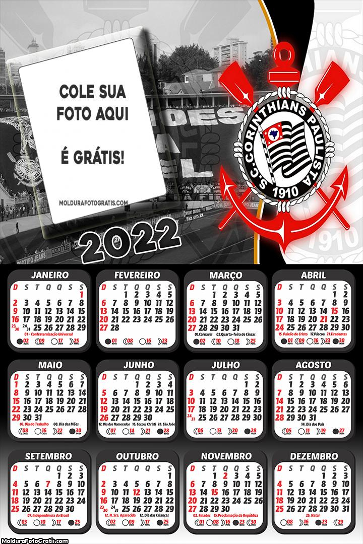 Calendário do Corinthians 2022