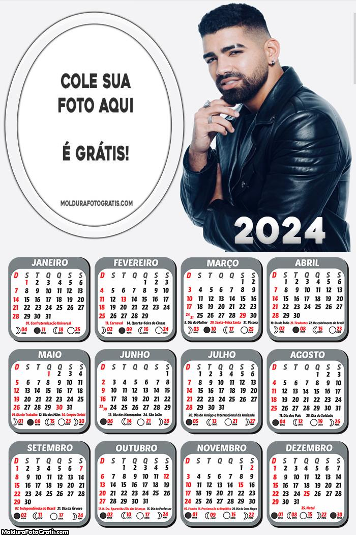 Calendário Dilsinho 2024