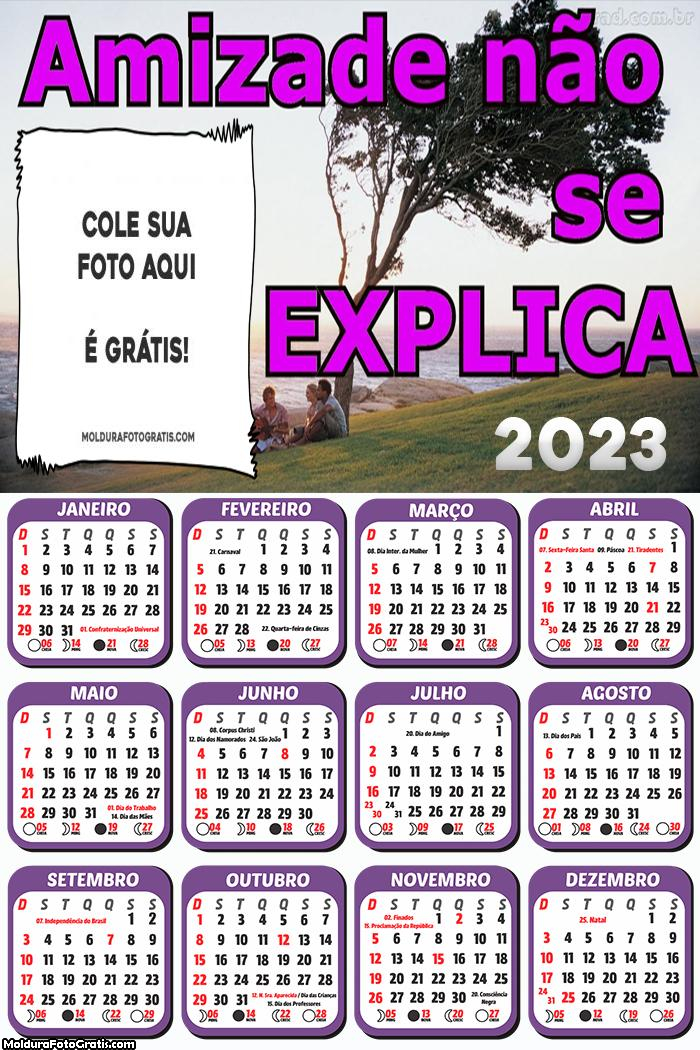 Calendário de Amizade 2023