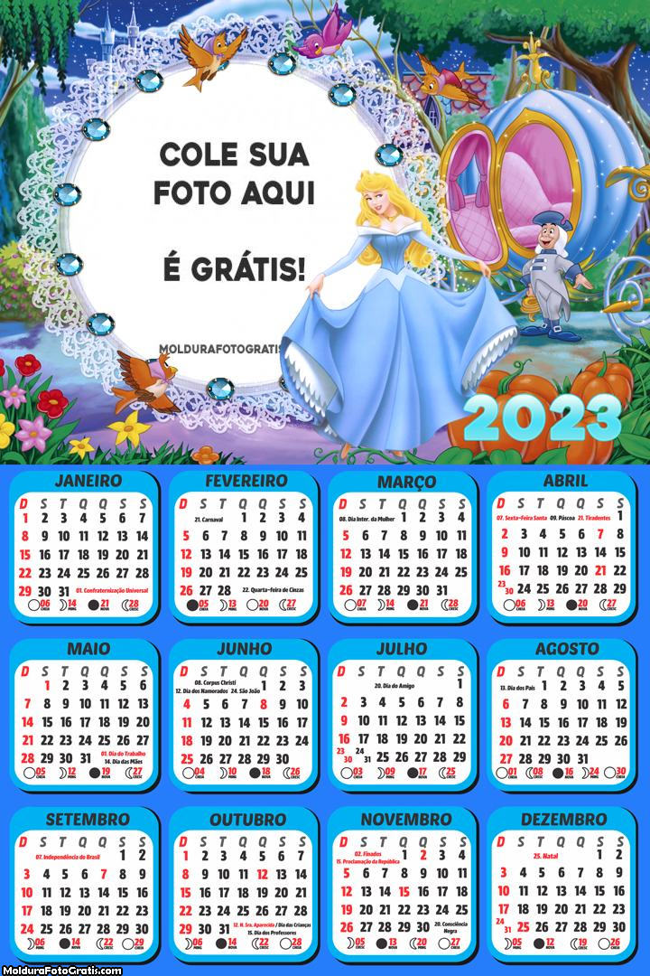 Calendário Cinderela 2023