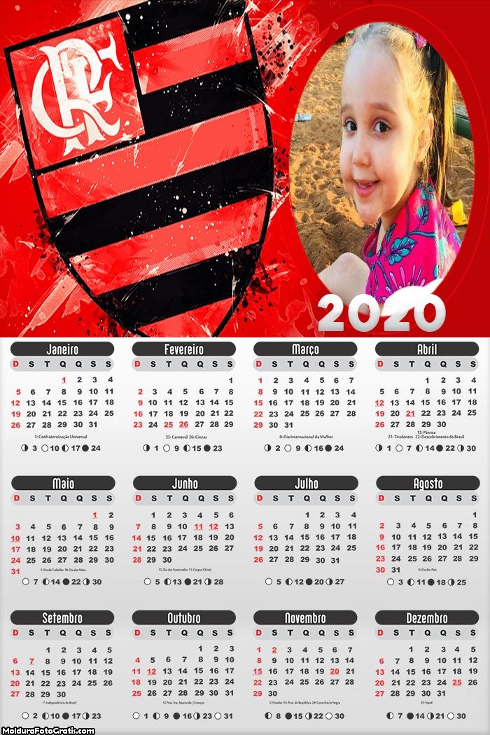Calendário do Mengão 2020