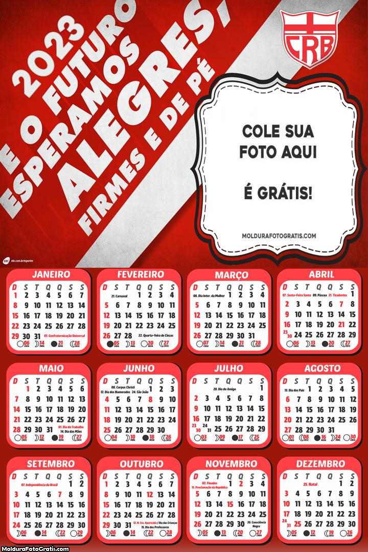 Calendário CRB Time Futebol 2023