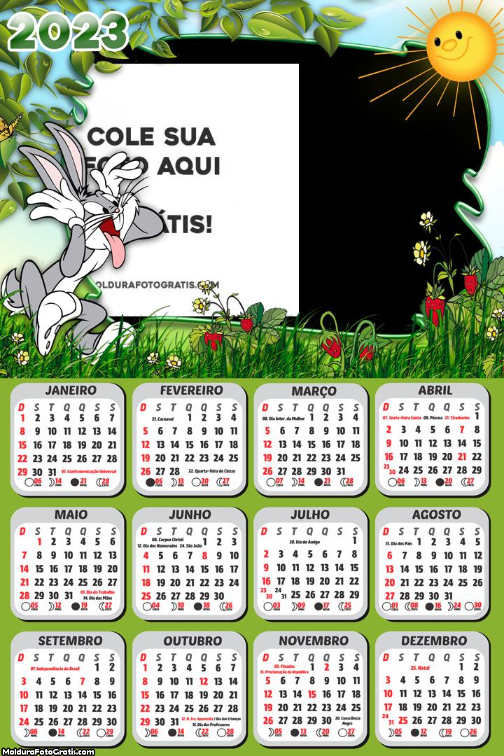 Calendário Pernalonga 2023