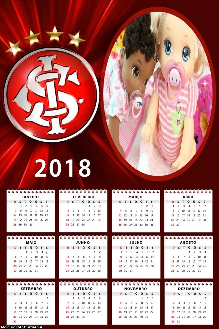 Calendário do Internacional 2018